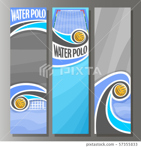 Vector banners for Water Polo Vector banners for Water Polo 57355833