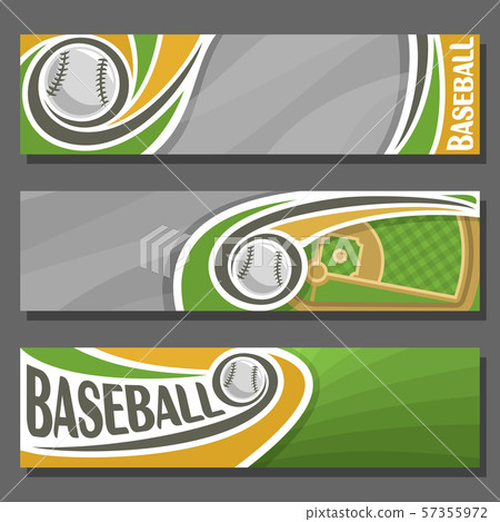 Vector banners for Baseball Vector banners for Baseball 57355972