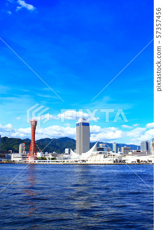 Kobe city cityscape Kobe city cityscape 57357456