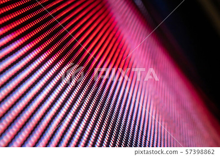 CloseUp LED blurred screen. LED soft focus 57398862