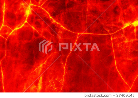 heat red cracked ground texture after eruption 57409145
