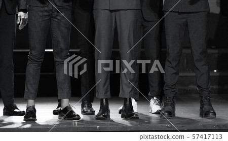 Many proper English Slack pants with Brogue shoes Many proper English Slack pants with Brogue shoes 57417113