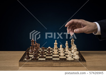 Businessman chess Businessman chess 57426945