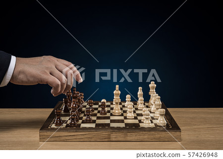 Businessman chess Businessman chess 57426948