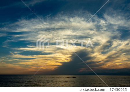 Evening view from Numazu Port Evening view from Numazu Port 57430935