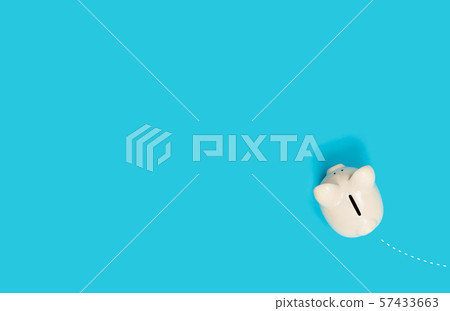 One piggy bank One piggy bank 57433663