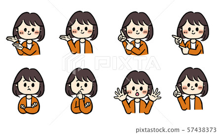 基本姿勢設置女開衫 57438373