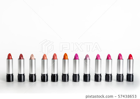 Set of colorful lipsticks Set of colorful lipsticks 57438653