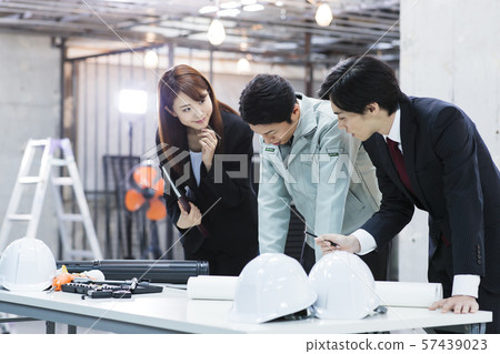 Construction site Real estate Architecture Construction architect Business 57439023