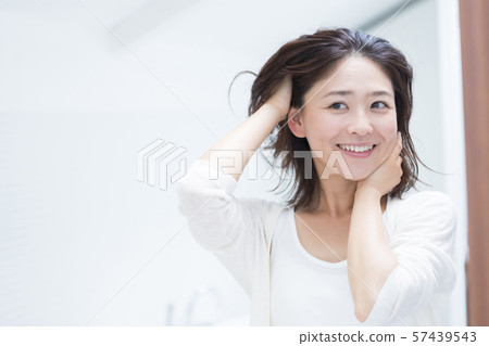 female, lady, woman 57439543