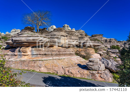 El Torcal de Antequera, Andalusia, Spain, near Antequera, province Malaga. 57442110