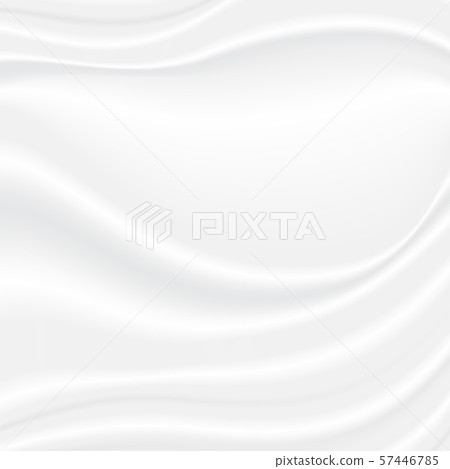 Abstract white and gray vector background. Satin 57446785