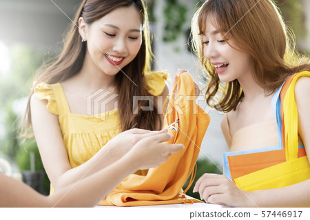 Women Shopping Women Shopping 57446917