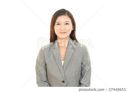 微笑的女商人 57448655