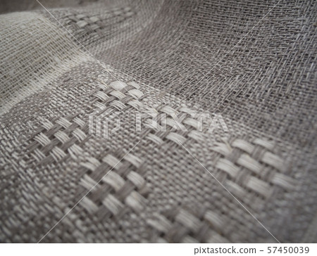 Texture of linen fabric 57450039