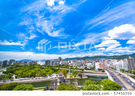 <廣島>原子彈爆炸圓頂/和平紀念公園 57450350