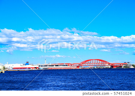Kobe City Urban Landscape Port Island Landscape Kobe City Urban Landscape Port Island Landscape 57451024