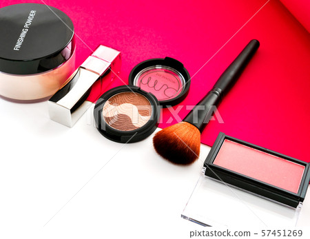 化妝品圖像溫暖的顏色 57451269