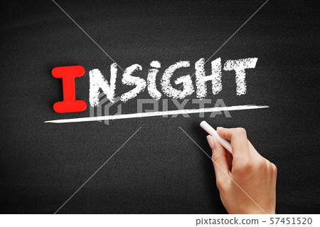 Insight text on blackboard Insight text on blackboard 57451520