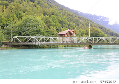 View of Interlaken, Switzerland 57453012