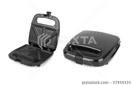 waffle maker on white 57454335