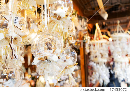 Christmas market kiosk details 57455072