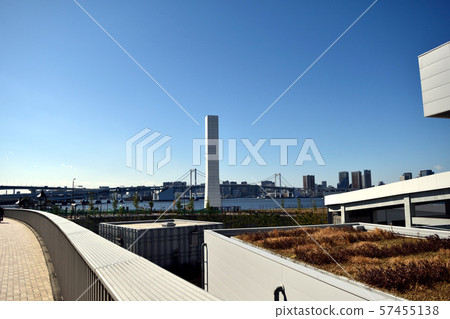 東京灣和彩虹橋朝Shibaura碼頭 東京灣和彩虹橋朝Shibaura碼頭 57455138