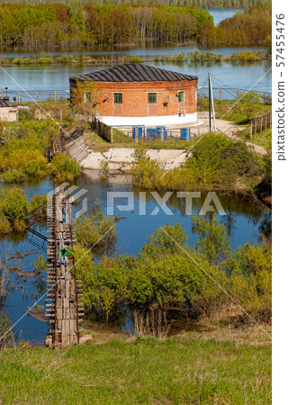 Metelevsky water intake station. Tyumen. Russia 57455476