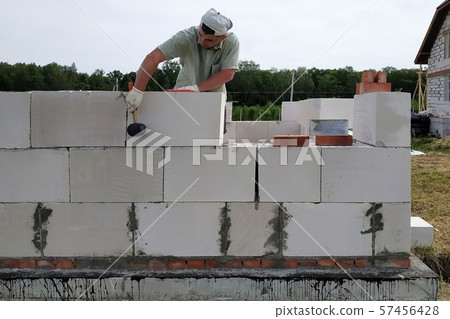 The master performs construction work, namely, 57456428