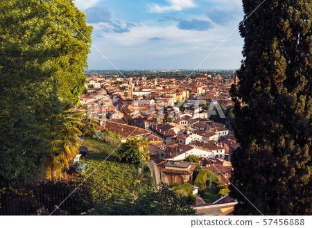 The best view on Verona during sunset 57456888