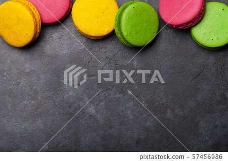 Cake macaron or macaroon sweets Cake macaron or macaroon sweets 57456986