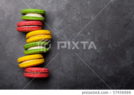 Cake macaron or macaroon sweets Cake macaron or macaroon sweets 57456989
