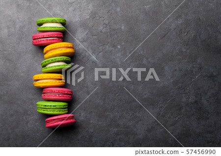 Cake macaron or macaroon sweets Cake macaron or macaroon sweets 57456990