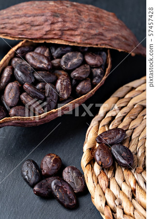 Cocoa pod Cocoa pod 57457428