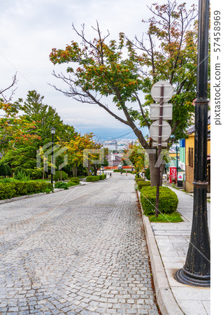 Hokkaido Hakodate Motomachi Slope Landscape [Kizaka] 57458969