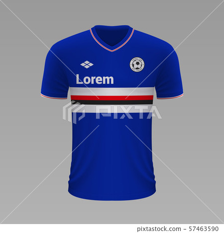 Realistic soccer shirt 2020 57463590
