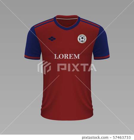 Realistic soccer shirt 2020 57463733