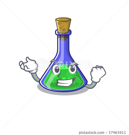Successful magic potion isolated in the cartoon Successful magic potion isolated in the cartoon 57463911