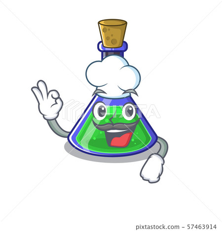 Chef magic potion isolated in the cartoon Chef magic potion isolated in the cartoon 57463914