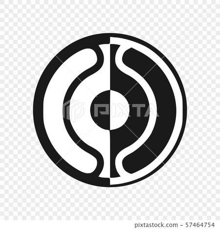 Symbol of Cheondoism isolated 57464754