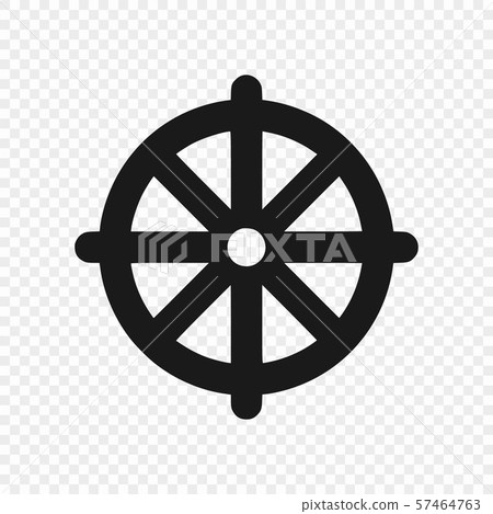 symbol of Buddhism isolated symbol of Buddhism isolated 57464763