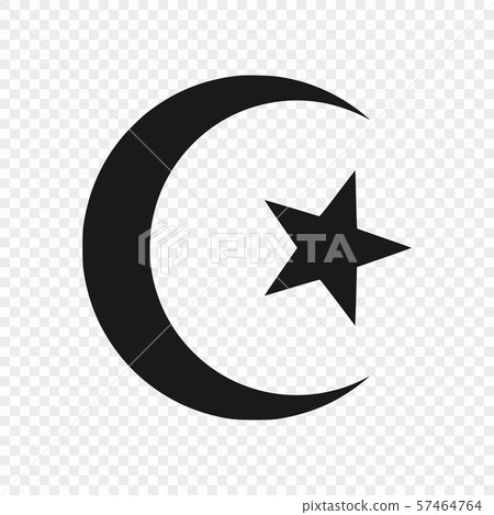 symbol of Islam isolated symbol of Islam isolated 57464764