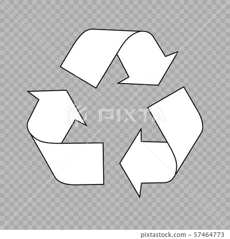 Recycle vector icon 57464773