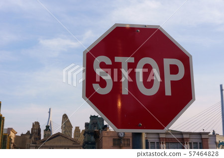 STOP sign in English STOP sign in English 57464828