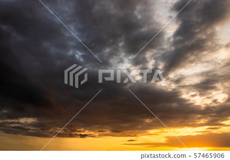 thunder storm sky Rain clouds thunder storm sky Rain clouds 57465906
