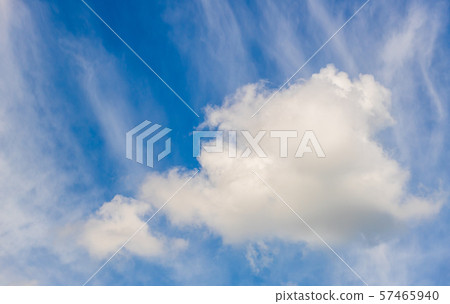 colorful dramatic sky with cloud at sunset. colorful dramatic sky with cloud at sunset. 57465940