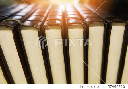 Books on the bookshelf in the library - Education 57466210