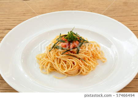 Mentaiko pasta - Stock Photo [57466494] - PIXTA