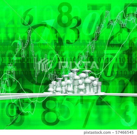 摩天大樓未來城市和房地產投資 57466545