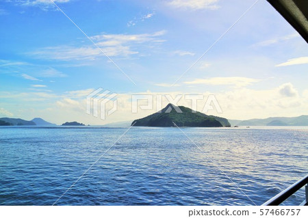 Nagashima Strait from the ship 57466757